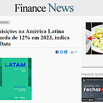 Fuses e aquisies na Amrica Latina registram queda de 12% em 2023, indica Aon e TTR Data